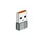 Адаптер ColorWay USB Type-C - USB V 3.0 (F/M) silver (CW-AD-CA) Адаптер ColorWay USB Type-C - USB V 3.0 (F/M) silver (CW-AD-CA)