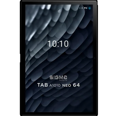 Планшет Sigma mobile Tab A1010 Neo 4/64GB 4G Dual Sim Black+чохол-книжка