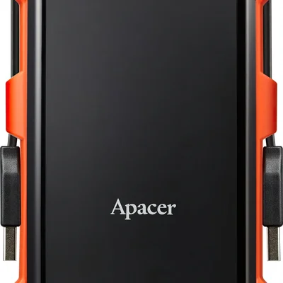 Зовнішній жорсткий диск 2.5" USB 1.0TB Apacer AC630 Black/Orange (AP1TBAC630T-1)