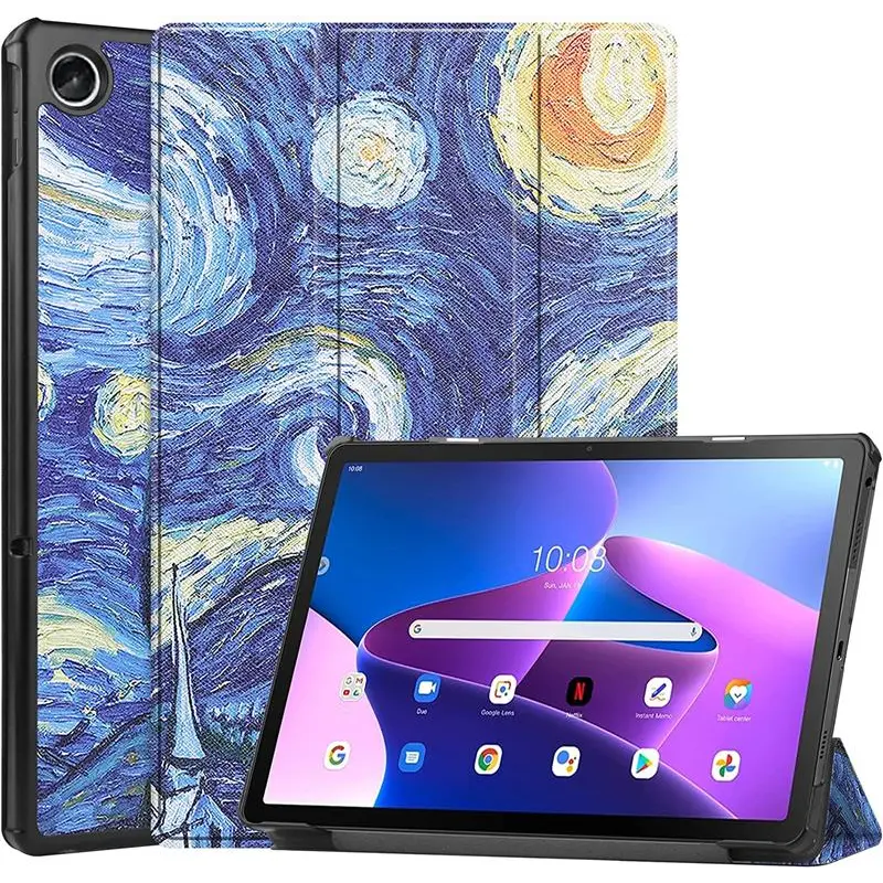 Чохол-книжка BeCover Smart для Lenovo Tab M10 Plus TB-125F (3rd Gen)/K10 Pro TB-226 10.61" Night (708315) Чохол-книжка BeCover Smart для Lenovo Tab M10 Plus TB-125F (3rd Gen)/K10 Pro TB-226 10.61" Night (708315)