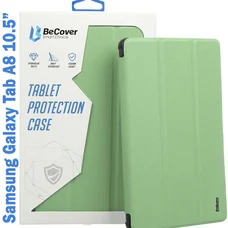 Чохол-книжка BeCover Soft Edge для Samsung Galaxy Tab A8 SM-X200/SM-X205 Green (708332)