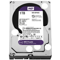 Накопичувач HDD SATA 1.0TB WD Purple 5400rpm 64MB (WD10PURZ)