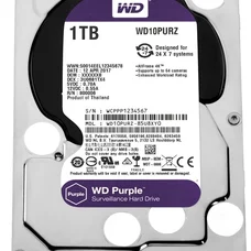 Накопичувач HDD SATA 1.0TB WD Purple 5400rpm 64MB (WD10PURZ)