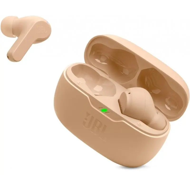 Bluetooth-гарнітура JBL Wave Beam Beige (JBLWBEAMBEG) Bluetooth-гарнітура JBL Wave Beam Beige (JBLWBEAMBEG)