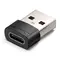 Перехідник Vention USB - USB Type-C V 2.0 (M/F) Black (CDWB0) Перехідник Vention USB - USB Type-C V 2.0 (M/F) Black (CDWB0)