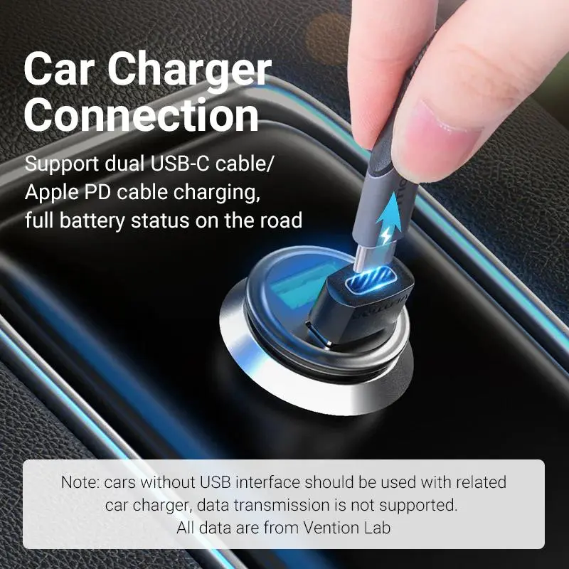 Перехідник Vention USB - USB Type-C V 2.0 (M/F) Black (CDWB0) Перехідник Vention USB - USB Type-C V 2.0 (M/F) Black (CDWB0)