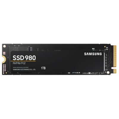 Накопичувач SSD 1ТB Samsung 980 M.2 2280 PCIe 3.0 x4 NVMe V-NAND MLC (MZ-V8V1T0BW)