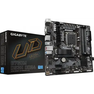 Материнська плата Gigabyte B760M DS3H DDR4 Socket 1700 Материнська плата Gigabyte B760M DS3H DDR4 Socket 1700
