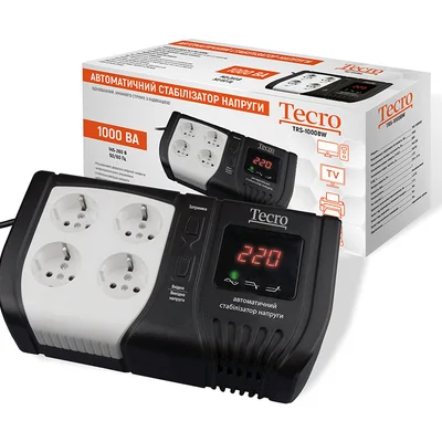 Стабілізатор напруги Tecro TRS-1000BW