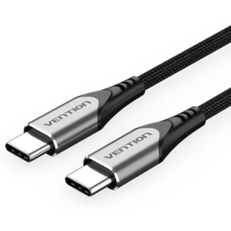 Кабель Vention USB Type-C - USB Type-C (M/M), 1.5 м, Black (TADHG) Кабель Vention USB Type-C - USB Type-C (M/M), 1.5 м, Black (TADHG)