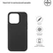 Чохол-накладка Armorstandart Matte Slim Fit для Apple iPhone 14 Pro Black (ARM65614)