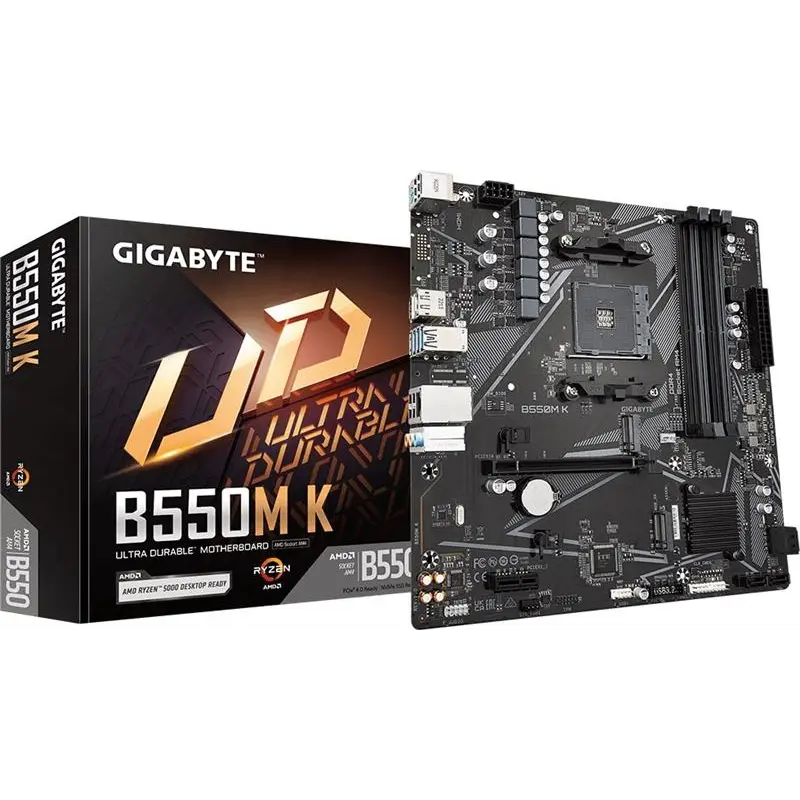 Материнська плата Gigabyte B550M K Socket AM4