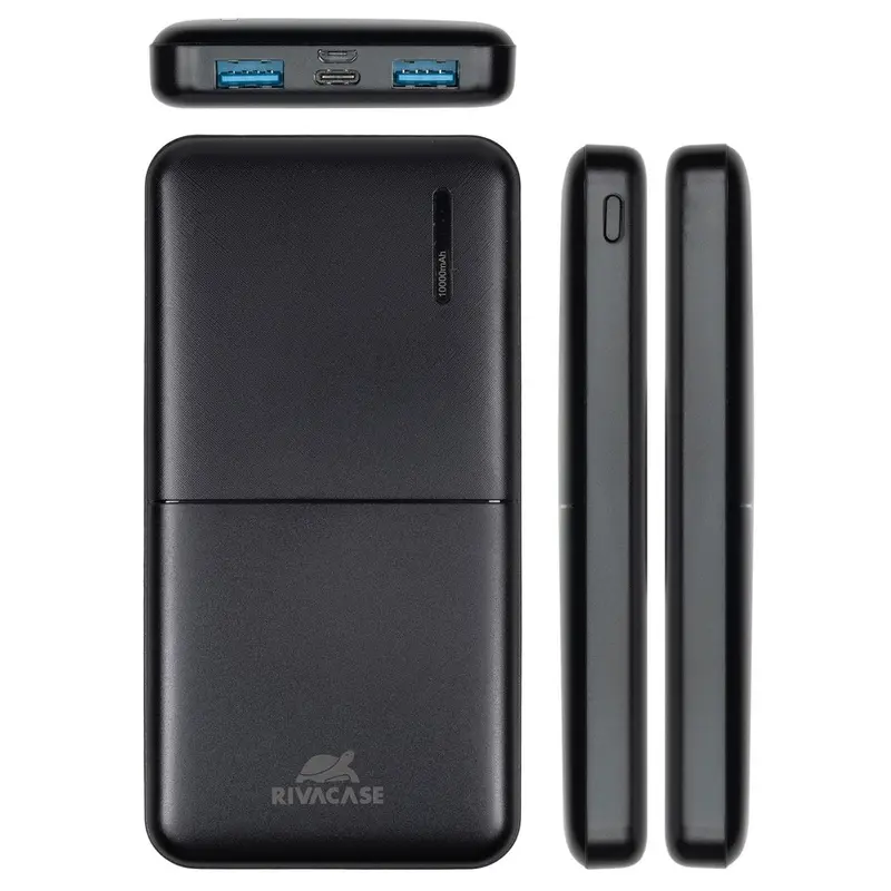 Універсальна мобільна батарея Rivacase Rivapower 10000mAh Black (VA2532) Універсальна мобільна батарея Rivacase Rivapower 10000mAh Black (VA2532)