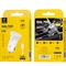 Автомобільний зарядний пристрій SkyDolphin SZ09L (2USB, 3.4A) White (AZP-000108) + кабель Lightning
