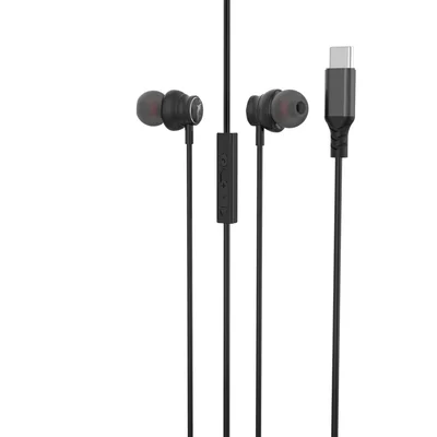Гарнітура SkyDolphin SR30 with mic for Type-C DAC Black (HF-000485)
