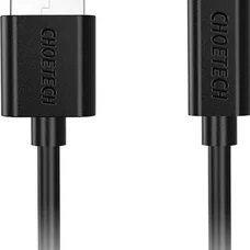 Кабель Choetech USB - USB Type-C (M/M), 2 м, Black (AC0003)