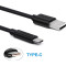 Кабель Choetech USB - USB Type-C (M/M), 2 м, Black (AC0003)