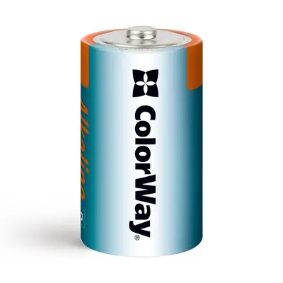 Батарейка ColorWay Alkaline Power D/LR20 BL 2шт Батарейка ColorWay Alkaline Power D/LR20 BL 2шт