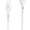 Кабель SkyDolphin S22V Soft Silicone USB - micro USB (M/M), 1 м, White (USB-000605)