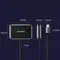 Адаптер Ugreen CM303 HDMI+VGA - USB Type-C (F/M), Black (70549)