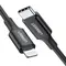 Кабель Ugreen US171 USB Type-C - Lightning (M/M), 1 м, Black (60751)