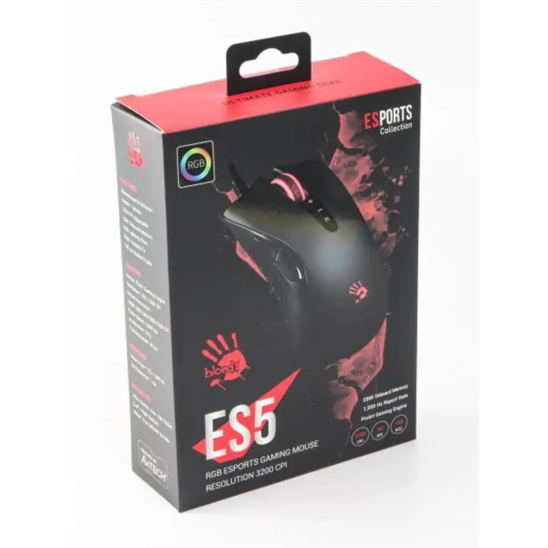 Миша A4Tech ES5 Bloody Stone Black Миша A4Tech ES5 Bloody Stone Black