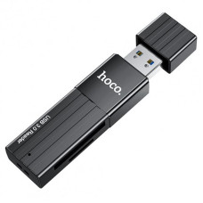 Кардрідер USB3.0 Hoco HB20 Black (HB20U3)