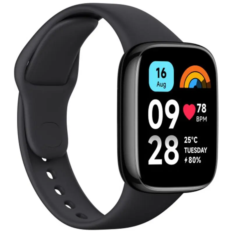 Смарт-годинник Xiaomi Redmi Watch 3 Active Black (BHR7266GL) Смарт-годинник Xiaomi Redmi Watch 3 Active Black (BHR7266GL)