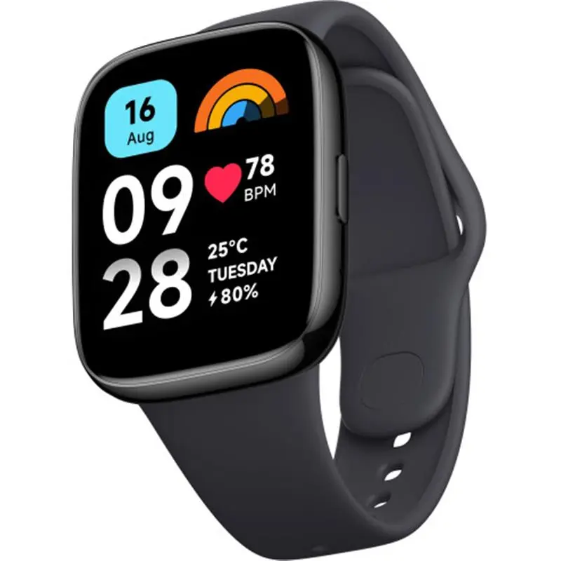 Смарт-годинник Xiaomi Redmi Watch 3 Active Black (BHR7266GL) Смарт-годинник Xiaomi Redmi Watch 3 Active Black (BHR7266GL)