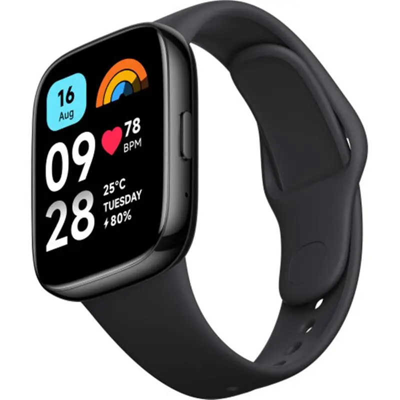 Смарт-годинник Xiaomi Redmi Watch 3 Active Black (BHR7266GL) Смарт-годинник Xiaomi Redmi Watch 3 Active Black (BHR7266GL)