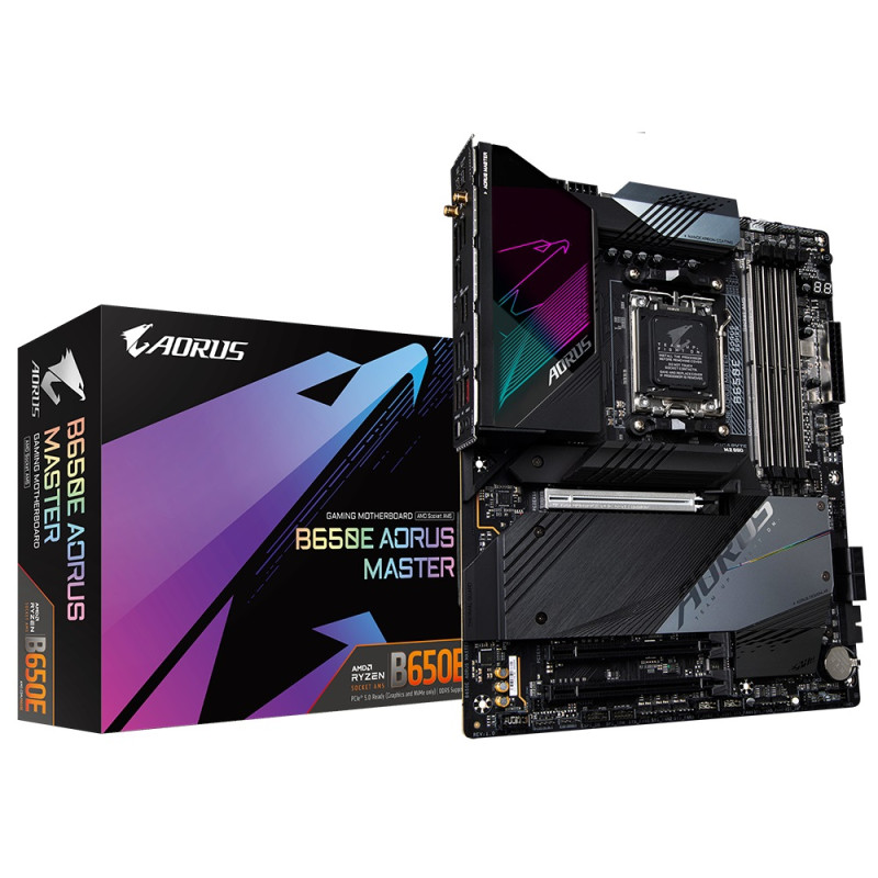 Материнська плата Gigabyte B650E Aorus Master Socket AM5