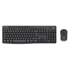 Комплект (клавіатура, мишка) бездротовий Logitech MK370 Black USB (L920-012077)