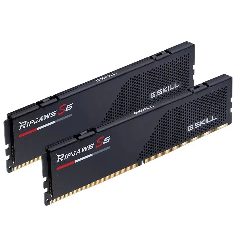 Модуль пам`ятi DDR5 2x16GB/5600 G.Skill Ripjaws S5 Black (F5-5600J2834F16GX2-RS5K) Модуль пам`ятi DDR5 2x16GB/5600 G.Skill Ripjaws S5 Black (F5-5600J2834F16GX2-RS5K)