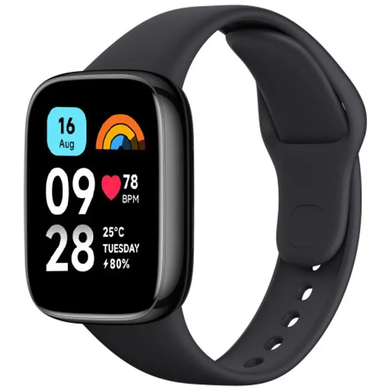 Смарт-годинник Xiaomi Redmi Watch 3 Active Black (BHR7266GL)