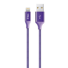 Кабель Ttec USB - Lightning (M/M), AlumiCable, 1.2 м, Purple (2DK16MR)