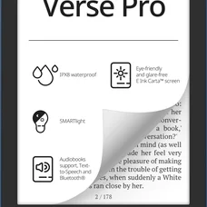 Електронна книга PocketBook 634 Verse Pro Azure (PB634-A-CIS)