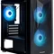Корпус Prologix E102 Tempered Glass&Mesh Black