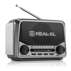 Радіоприймач REAL-EL X-525 Grey