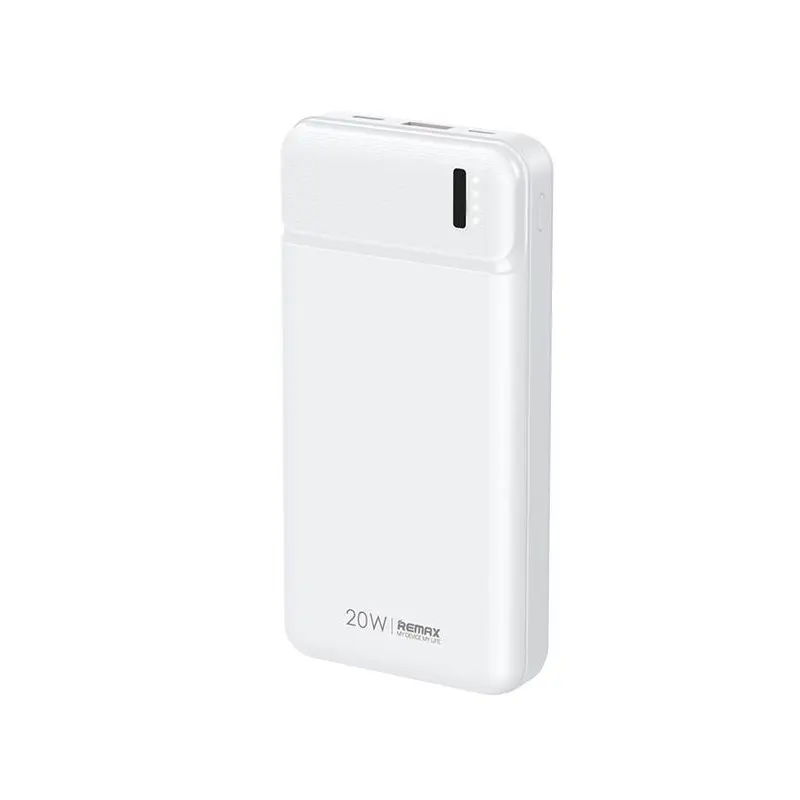 Універсальна мобільна батарея Remax RPP-288 Pure 20000mAh White (6954851241621) Універсальна мобільна батарея Remax RPP-288 Pure 20000mAh White (6954851241621)