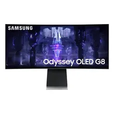 Монiтор Samsung 34" Odyssey OLED G8 (LS34BG850SIXUA) Black/Silver Curved