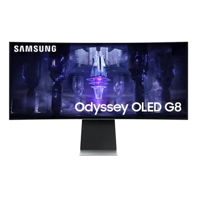 Монiтор Samsung 34" Odyssey OLED G8 (LS34BG850SIXUA) Black/Silver Curved