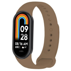 Силіконовий ремінець BeCover для Xiaomi Mi Smart Band 8 Brown (709381)