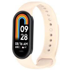 Силіконовий ремінець BeCover для Xiaomi Mi Smart Band 8 Rose Gold (709409)