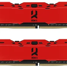 Модуль пам`ятi DDR4 2x8GB/3200 Goodram IRDM X Red (IR-XR3200D464L16SA/16GDC)