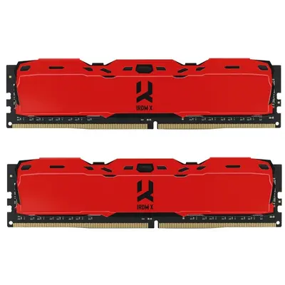 Модуль пам`ятi DDR4 2x8GB/3200 Goodram IRDM X Red (IR-XR3200D464L16SA/16GDC) Модуль пам`ятi DDR4 2x8GB/3200 Goodram IRDM X Red (IR-XR3200D464L16SA/16GDC)