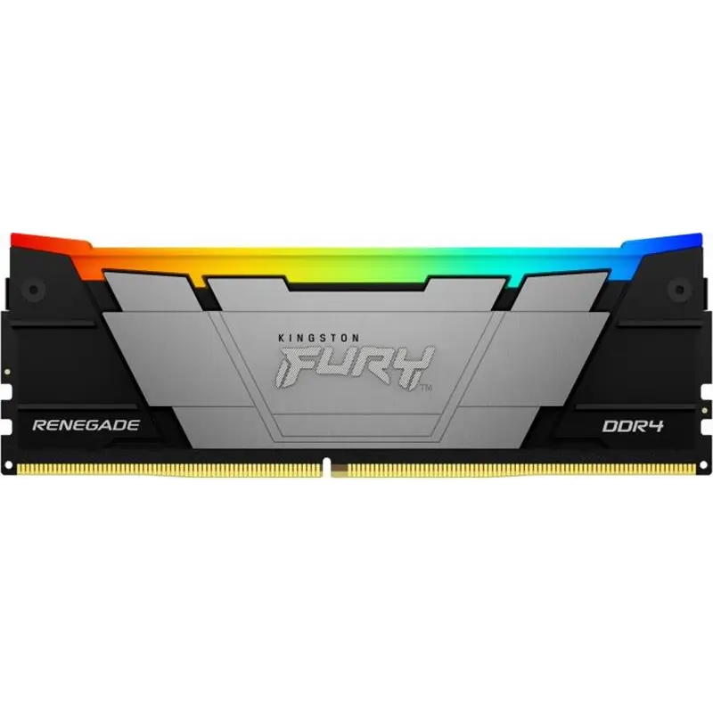 Модуль пам`яті DDR4 8GB/3600 Kingston Fury Renegade RGB (KF436C16RB2A/8) Модуль пам`яті DDR4 8GB/3600 Kingston Fury Renegade RGB (KF436C16RB2A/8)