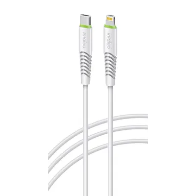 Кабель Intaleo CBFLEXTL1 USB Type-C - Lightning (M/M), 1.2 м, White (1283126504099)