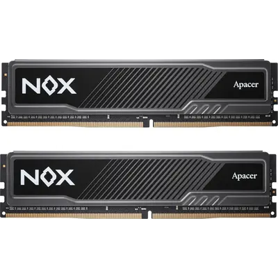 Модуль пам`ятi DDR4 2x8GB/2666 Apacer NOX (AH4U16G26C08YMBAA-2) Модуль пам`ятi DDR4 2x8GB/2666 Apacer NOX (AH4U16G26C08YMBAA-2)