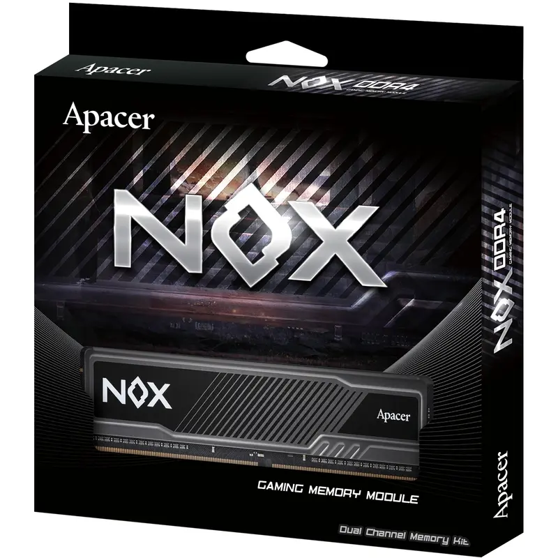 Модуль пам`ятi DDR4 2x8GB/2666 Apacer NOX (AH4U16G26C08YMBAA-2) Модуль пам`ятi DDR4 2x8GB/2666 Apacer NOX (AH4U16G26C08YMBAA-2)