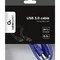 Кабель Gembird USB - micro USB Type-B V 3.0 (M/M), 5pin, 0.5 м, синій (CCP-mUSB3-AMBM-0.5M)
